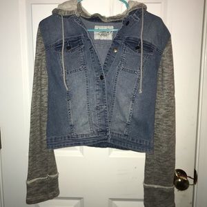 Light wash jean jacket